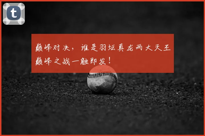 巅峰对决，谁是羽坛真龙两大天王巅峰之战一触即发！